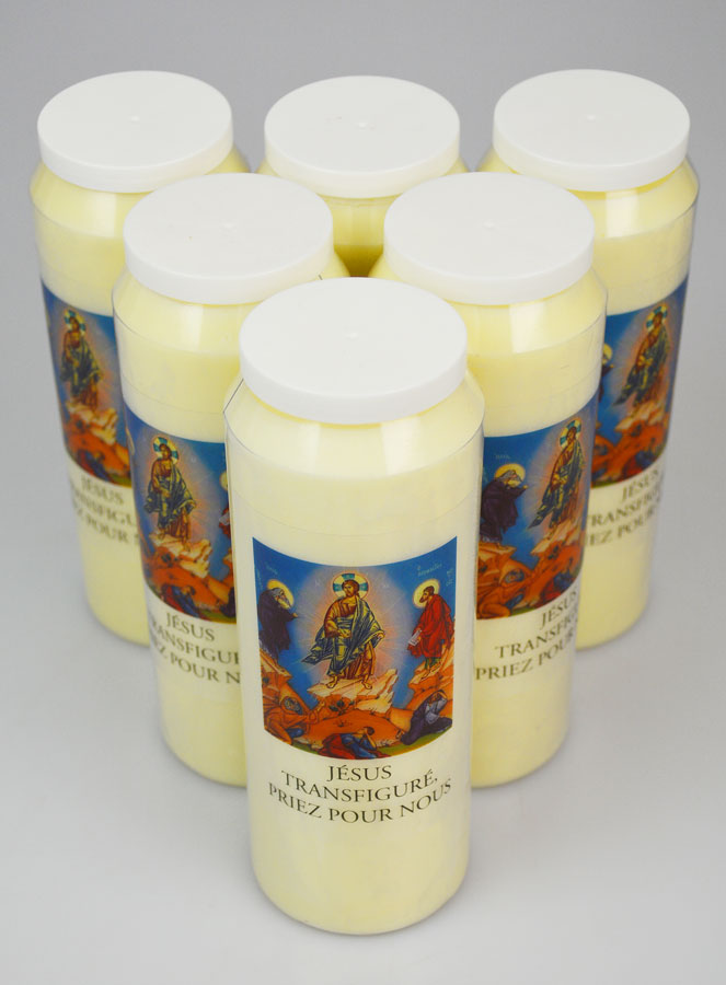 6 Bougies de Neuvaine Jésus Transfiguré (pic 2)