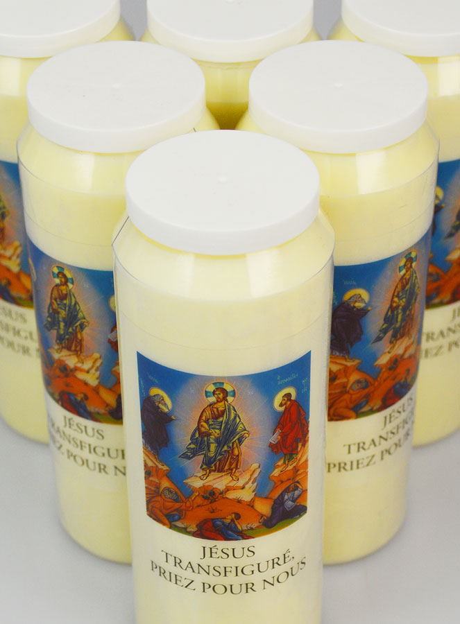 6 Bougies de Neuvaine Jésus Transfiguré (pic 4)