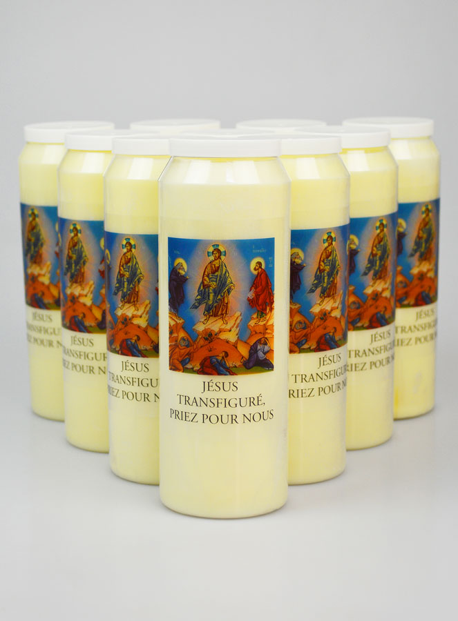 10 Bougies de Neuvaine Transfiguration de Jésus (pic 1)