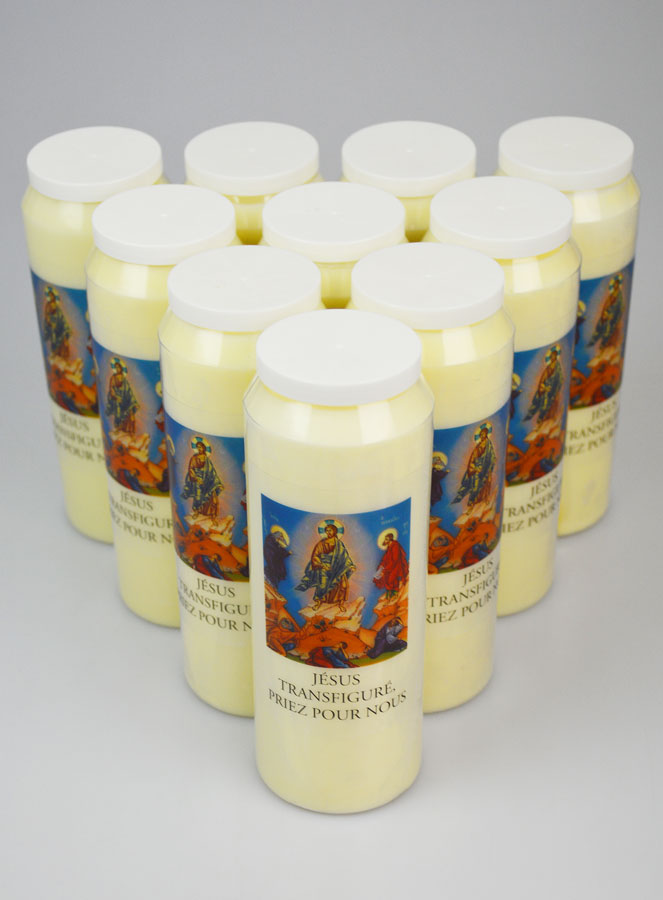 10 Bougies de Neuvaine Transfiguration de Jésus (pic 2)