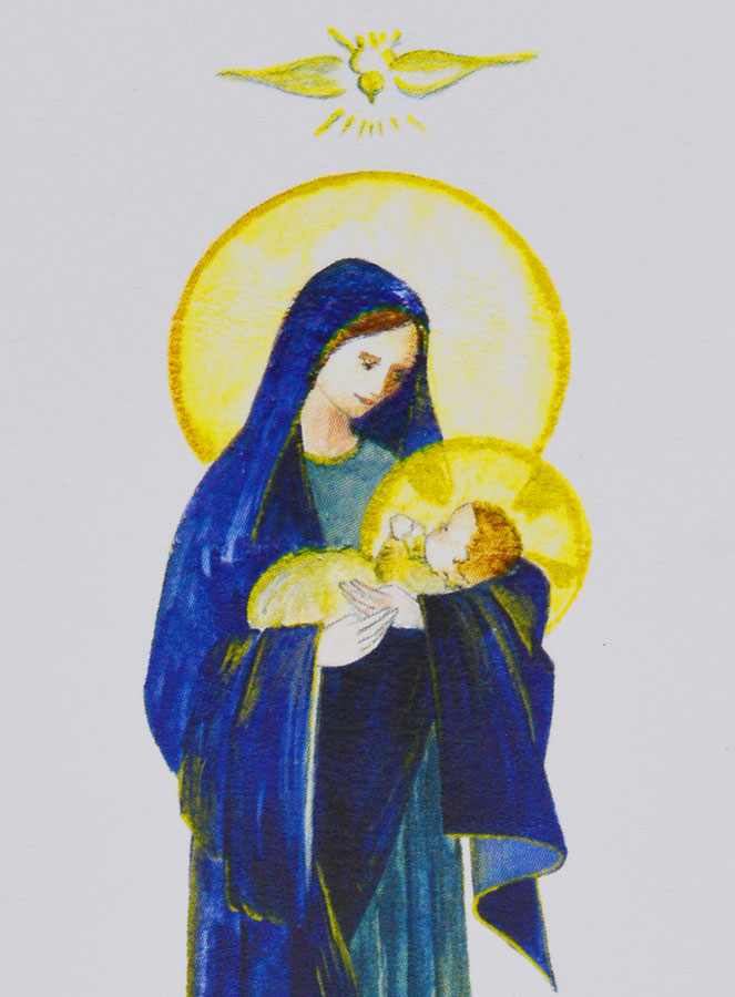 Carte de Baptême - Je Vous Salue Marie (pic 4)