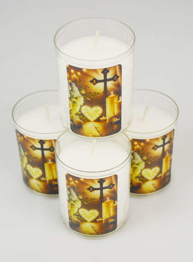 4 Bougies Veilleuses Pour le Deuil (pic 2)