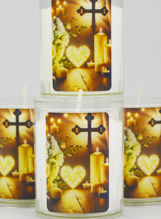 4 Bougies Veilleuses Pour le Deuil (pic 3)