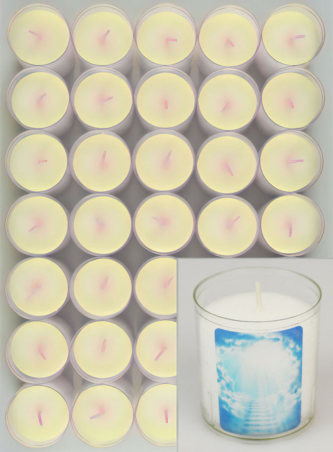 10 Bougies Veilleuses Pour les Âmes de nos Défunts (pic 2)