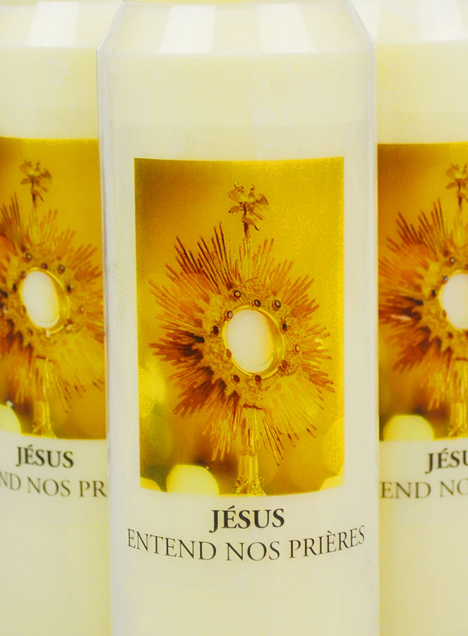 3 Bougies de Neuvaine à Jésus Saint Sacrement (pic 3)