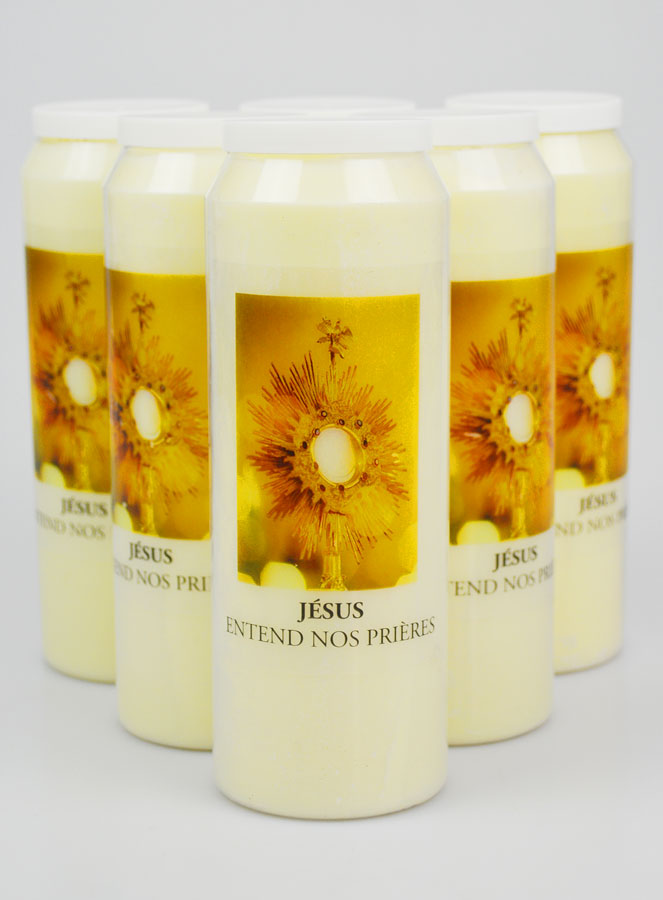 6 Bougies de Neuvaine à Jésus Saint Sacrement (pic 1)