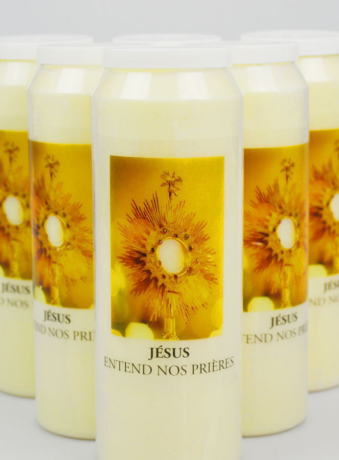 6 Bougies de Neuvaine à Jésus Saint Sacrement (pic 3)