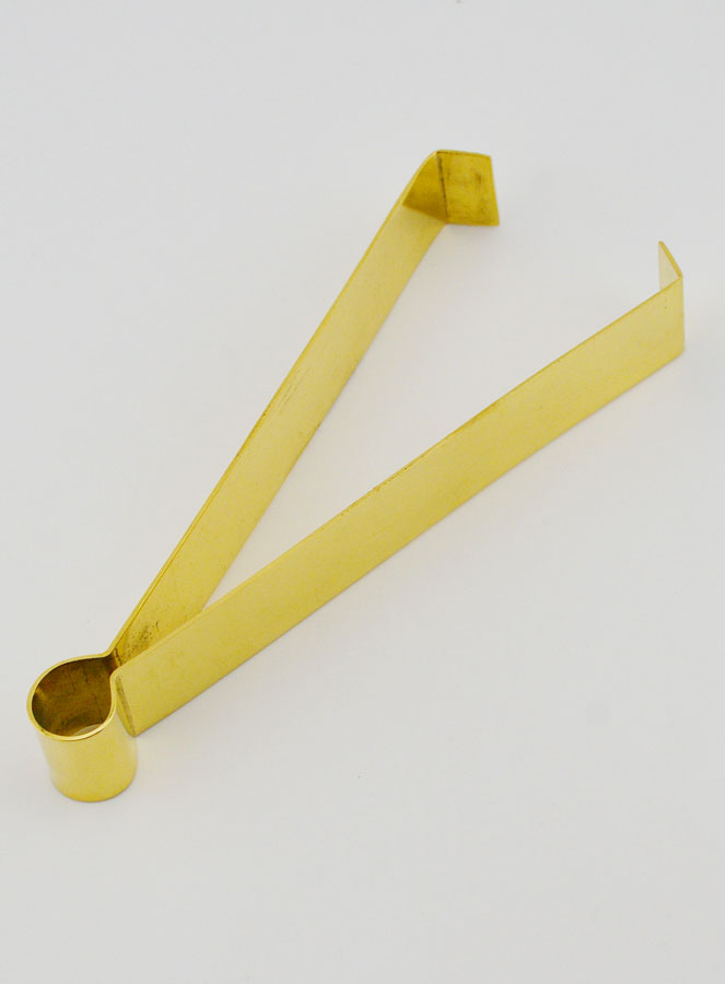 Pince à Charbon Crabe en Laiton - 13cm (pic 3)