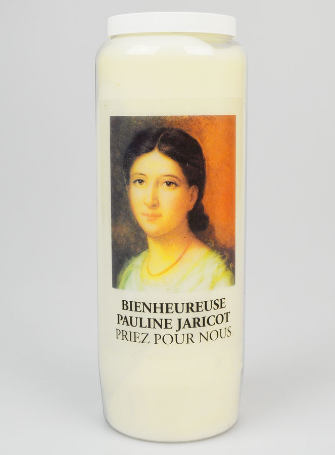 Bougie de Neuvaine Bienheureuse Pauline Jaricot (pic 1)