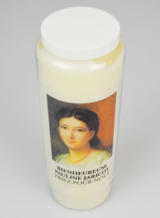 Bougie de Neuvaine Bienheureuse Pauline Jaricot (pic 2)
