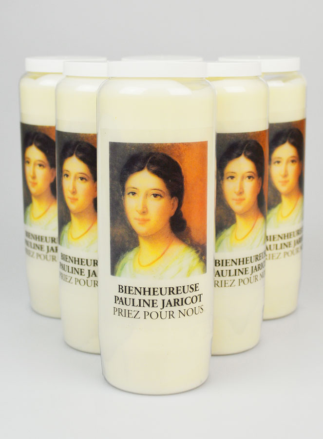 6 Bougies de Neuvaine Bienheureuse Pauline Jaricot (pic 1)