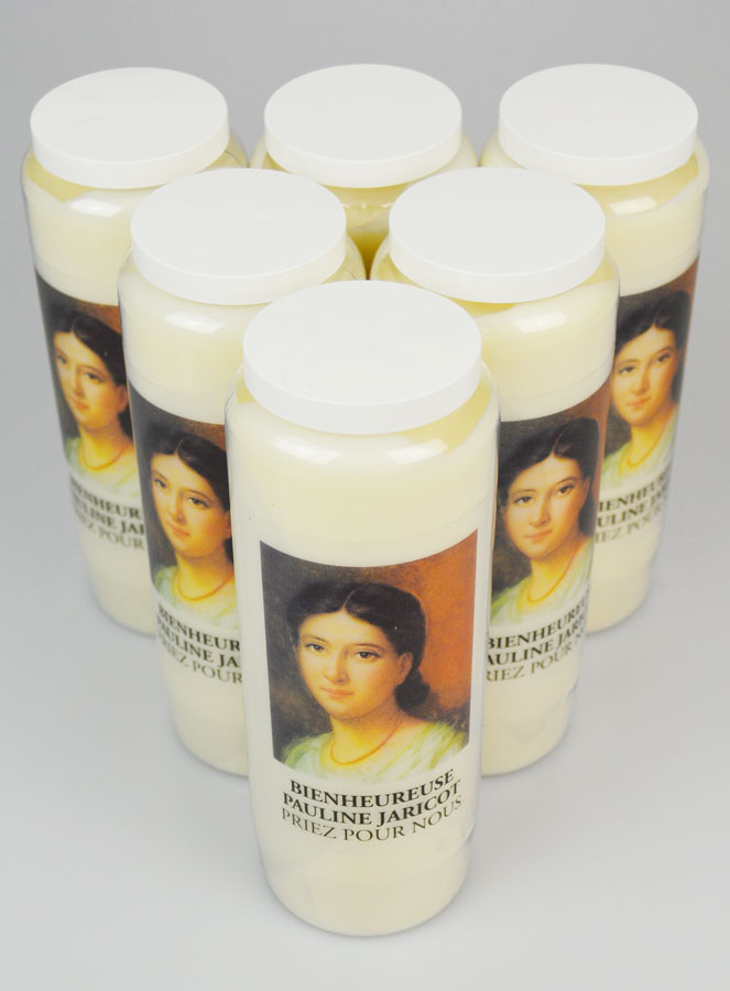 6 Bougies de Neuvaine Bienheureuse Pauline Jaricot (pic 2)