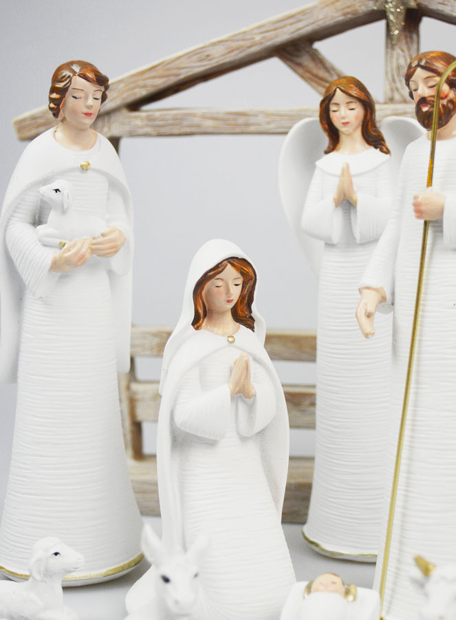 Crèche de Noël Complète 11 Santons - 19cm (pic 3)