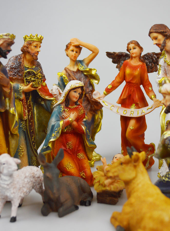 Crèche de Noël Complète 11 Santons - 20cm (pic 4)