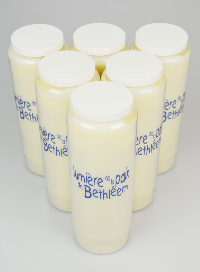 6 Bougies de Neuvaine Lumière de la Paix de Bethléem (pic 2)