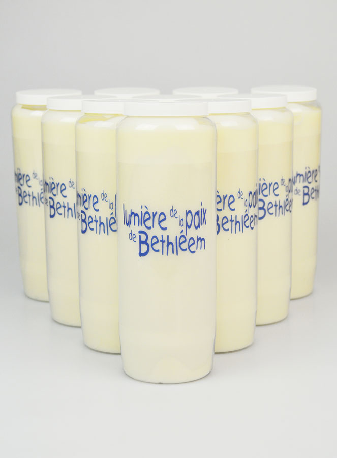 10 Bougies de Neuvaine Lumière de la Paix de Bethléem (pic 1)