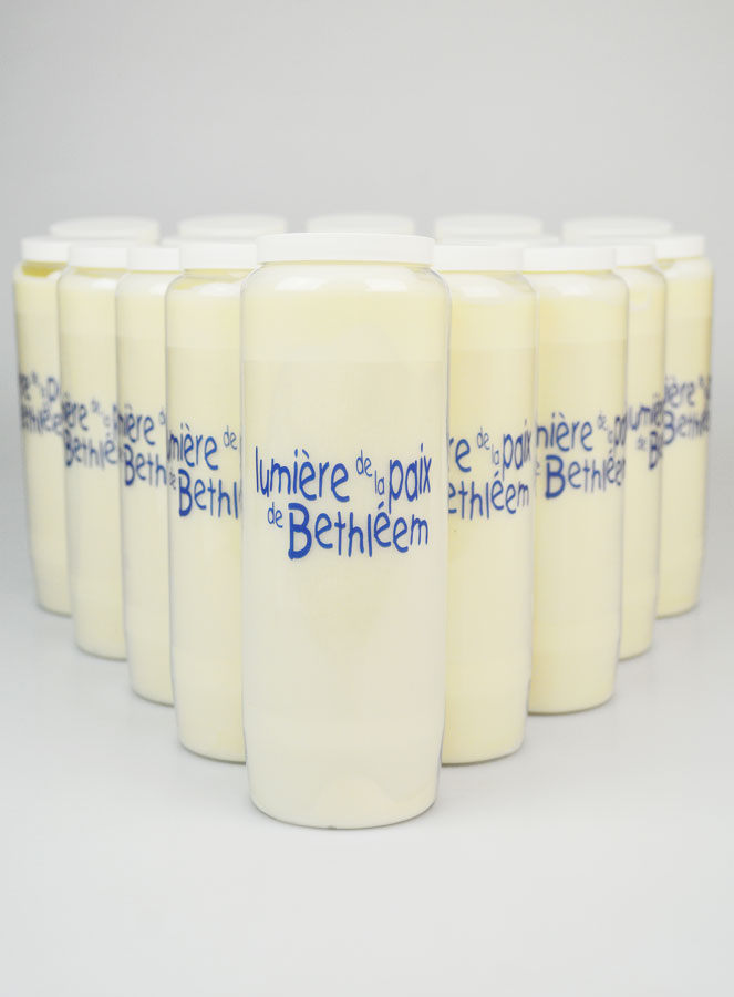 20 Bougies de Neuvaine Lumière de la Paix de Bethléem (pic 1)