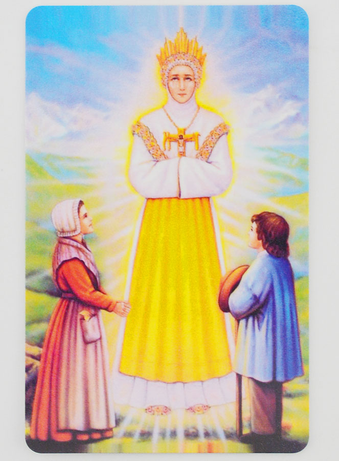 Carte de Prière à Notre Dame de la Salette (pic 1)