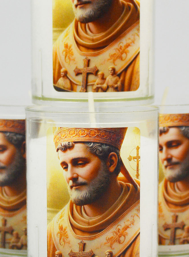 Lot de 4 Bougies Veilleuses Saint François de Sales (pic 3)