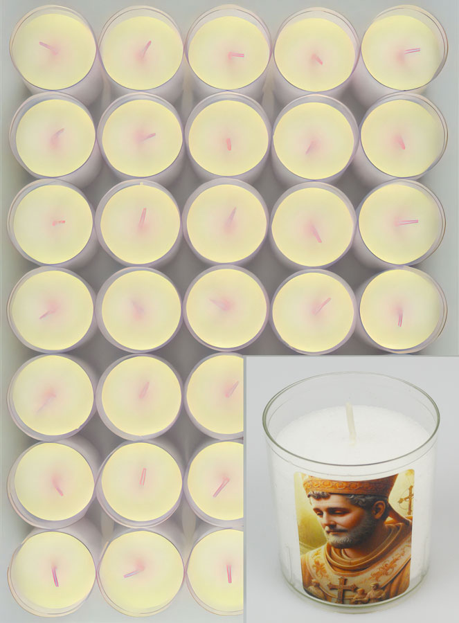 Lot de 24 Bougies Veilleuses Saint François de Sales (pic 2)