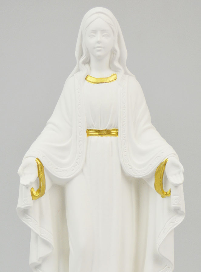 Statue Religieuse Vierge Miraculeuse - 20cm (pic 3)