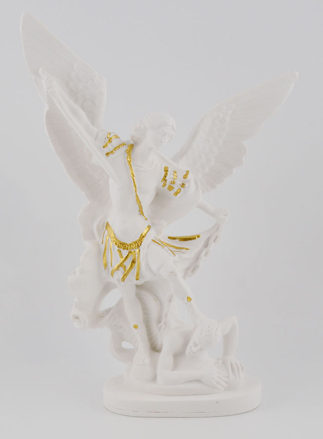 Statue Religieuse de Saint Michel Archange - 15cm (pic 1)