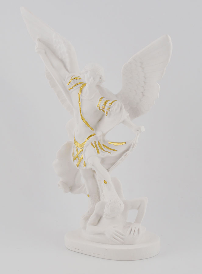Statue Religieuse de Saint Michel Archange - 15cm (pic 2)