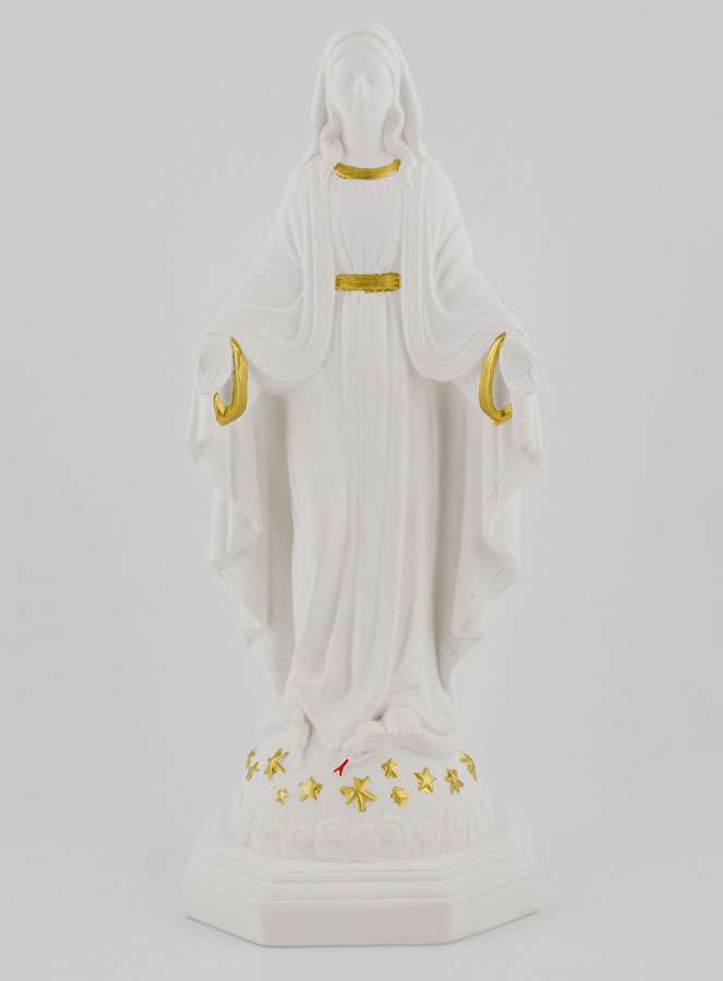 Statue Religieuse Vierge Miraculeuse - 15cm (pic 1)