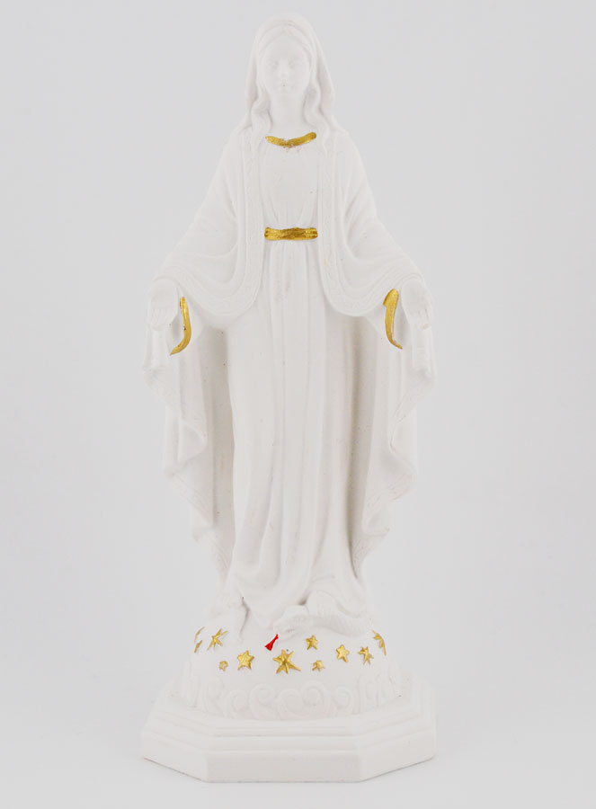 Statue Religieuse Vierge Miraculeuse - 12cm (pic 1)