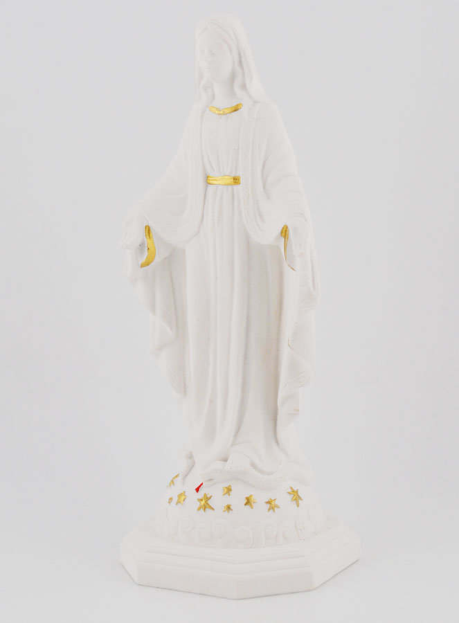 Statue Religieuse Vierge Miraculeuse - 12cm (pic 2)