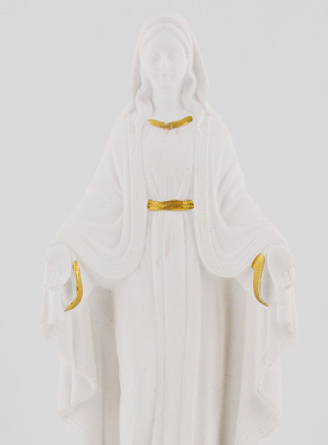 Statue Religieuse Vierge Miraculeuse - 12cm (pic 3)