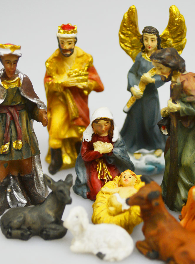 Crèche de Noël 11 Santons - 5cm (pic 3)