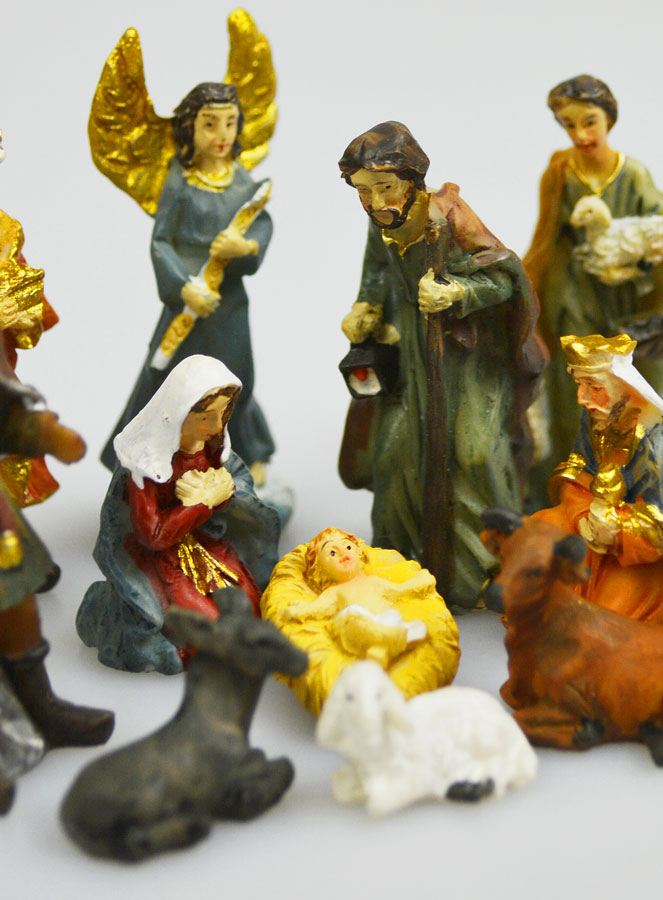 Crèche de Noël 11 Santons - 5cm (pic 4)