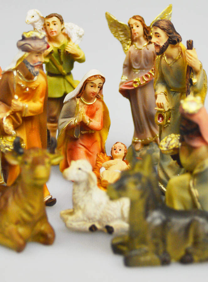 Crèche de Noël 11 Santons - 5cm (pic 3)