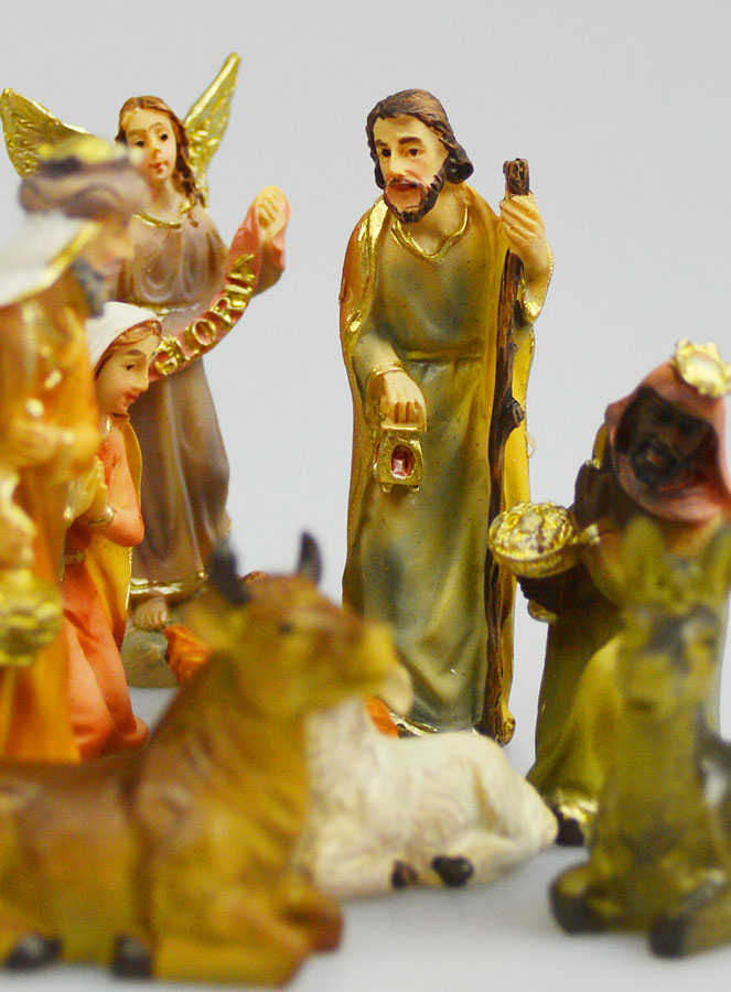 Crèche de Noël 11 Santons - 5cm (pic 4)