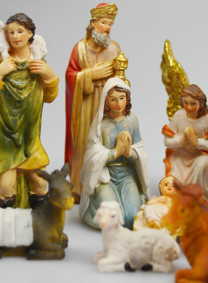 Crèche de Noël 11 Santons - 10cm (pic 4)