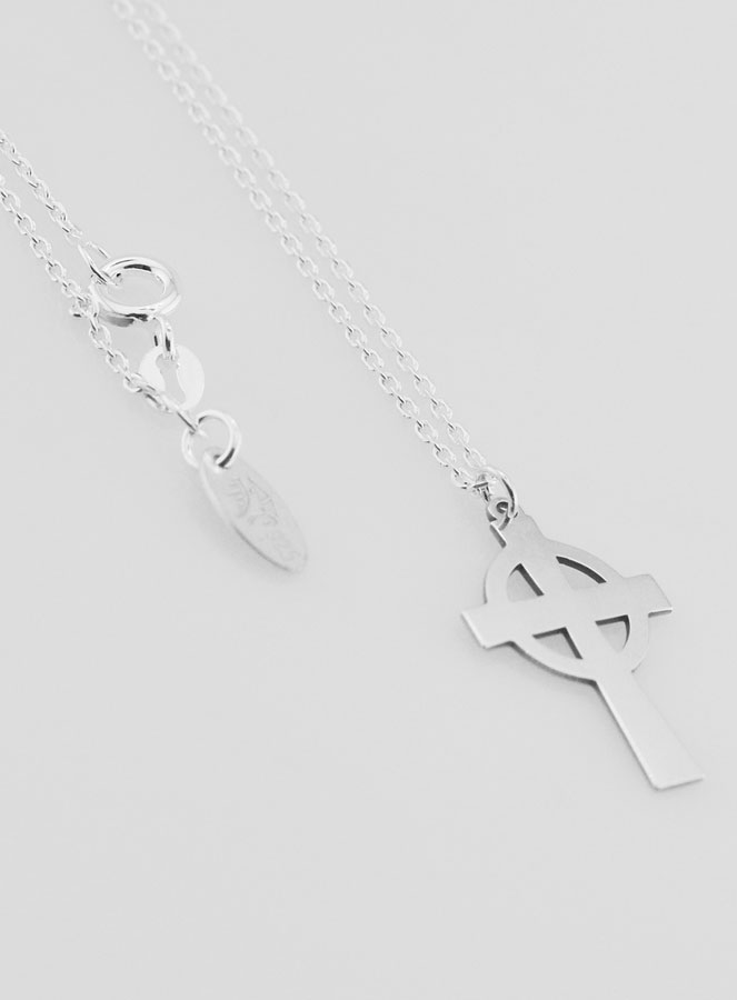 Collier Religieux & Croix Celtique - Argent 925/1000 (pic 4)