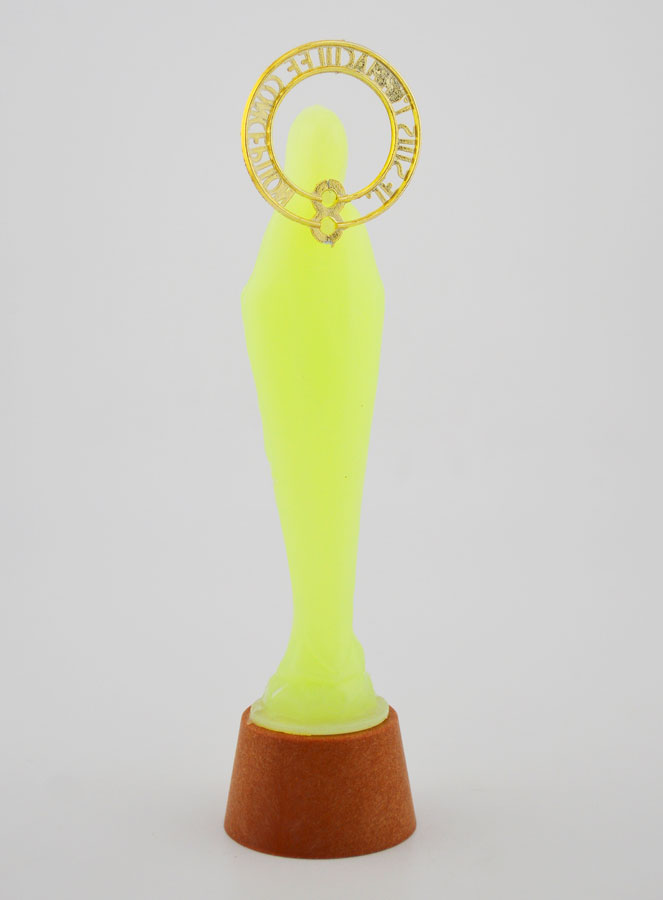 Statue Vierge Marie Lumineuse - 12 cm (pic 4)