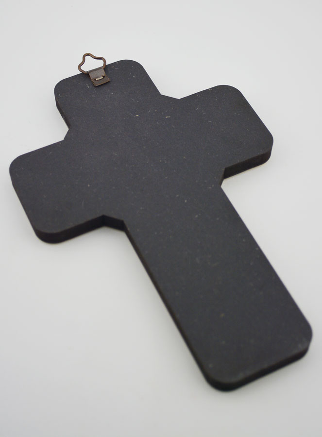 Icône Christ Pantocrator - Croix 18cm (pic 4)