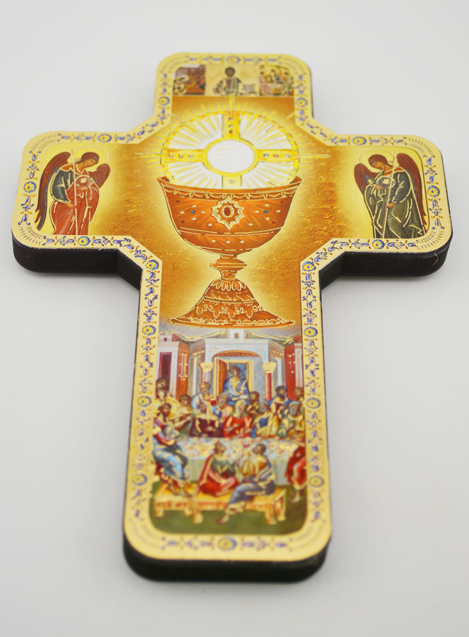 Icône Calice de Communion - Croix 18cm (pic 2)