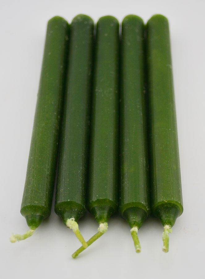 Bougies Teintées Masse Saint Joseph 14cm - Lot de 5 (pic 3)