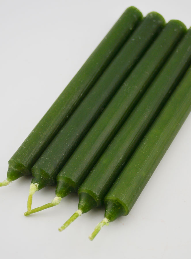 Bougies Teintées Masse Saint Joseph 14cm - Lot de 5 (pic 4)