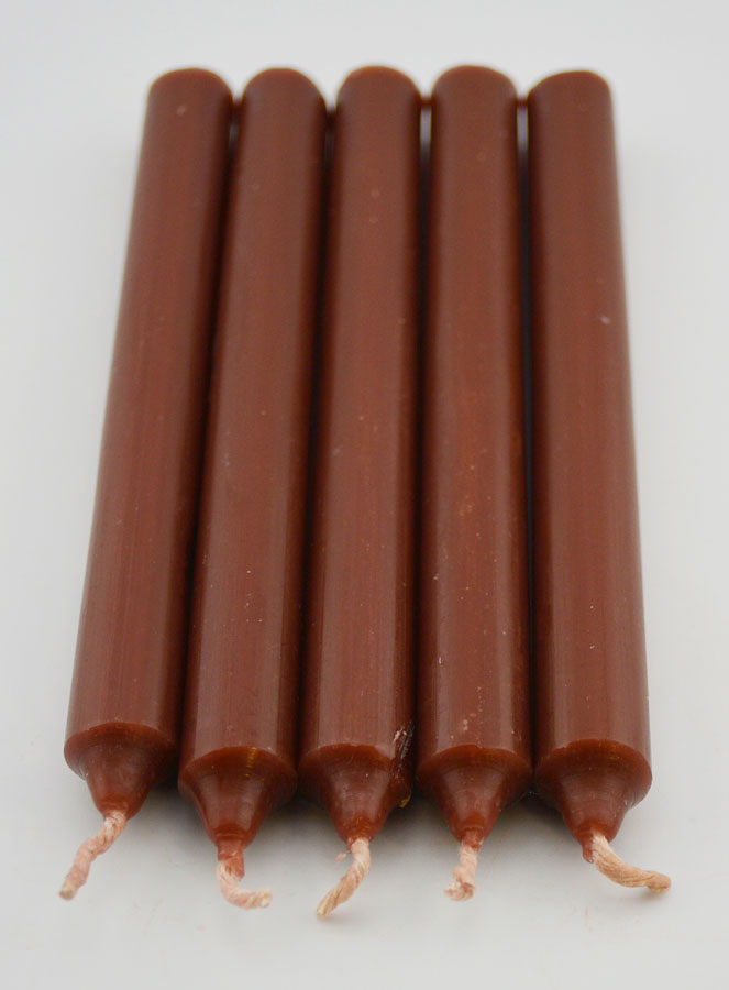Bougies Teintées Masse Saint Antoine 14cm - Lot de 5 (pic 3)