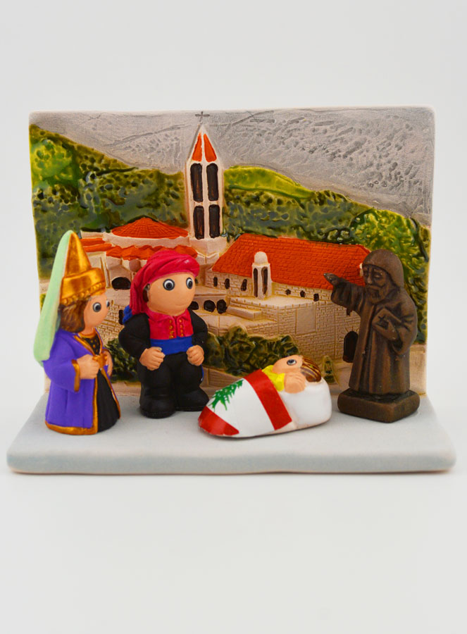 Crèche de Noël du Monde - Nativité Liban (pic 1)