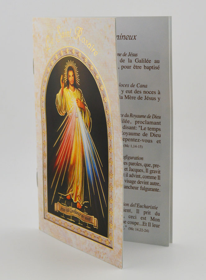Livret Pour Prier le Saint Rosaire - Christ Miséricordieux (pic 4)