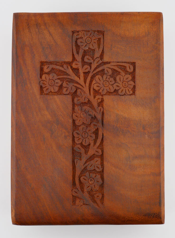 Boîte à Chapelet ou Missel en Bois Sculpté (pic 4)