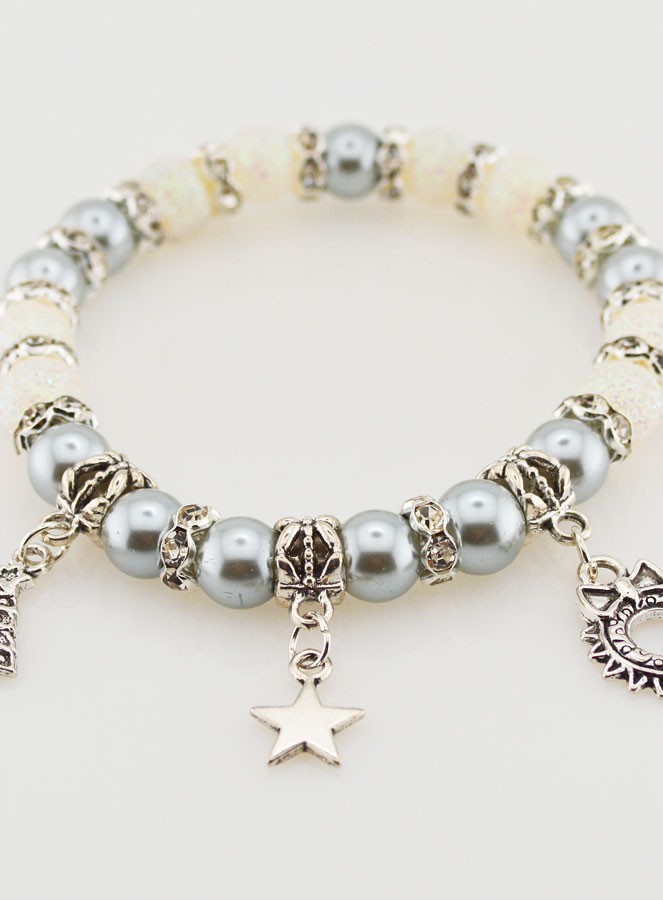 Bracelet Religieux de l'Avent Blanc (pic 2)