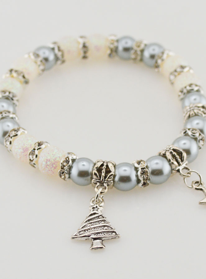 Bracelet Religieux de l'Avent Blanc (pic 3)