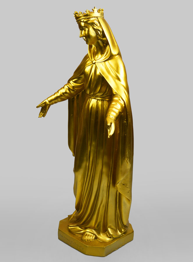 Grande Statue de Notre Dame de Fourvière - 60cm (pic 2)