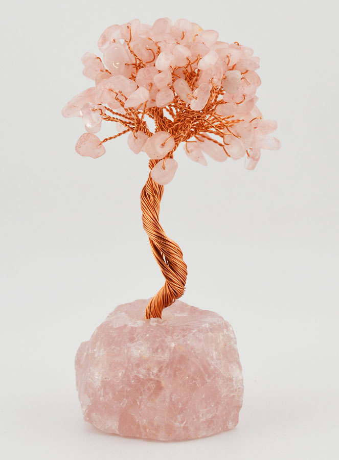 Arbre de Vie Quartz Rose - 12cm (pic 1)